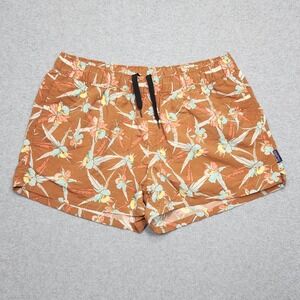 Patagonia Shorts Womens Medium  Floral Baggies Hawaiian Surf Beach Hiking Active